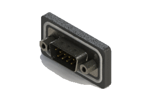 Vertical Waterproof D-Sub Connector, 627-W09-222-012