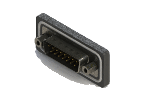 Vertical Waterproof D-Sub Connector, 627-W15-220-012