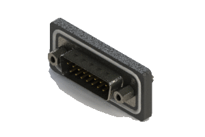 Vertical Waterproof D-Sub Connector, 627-W15-220-013