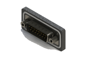 Vertical Waterproof D-Sub Connector, 627-W15-222-012