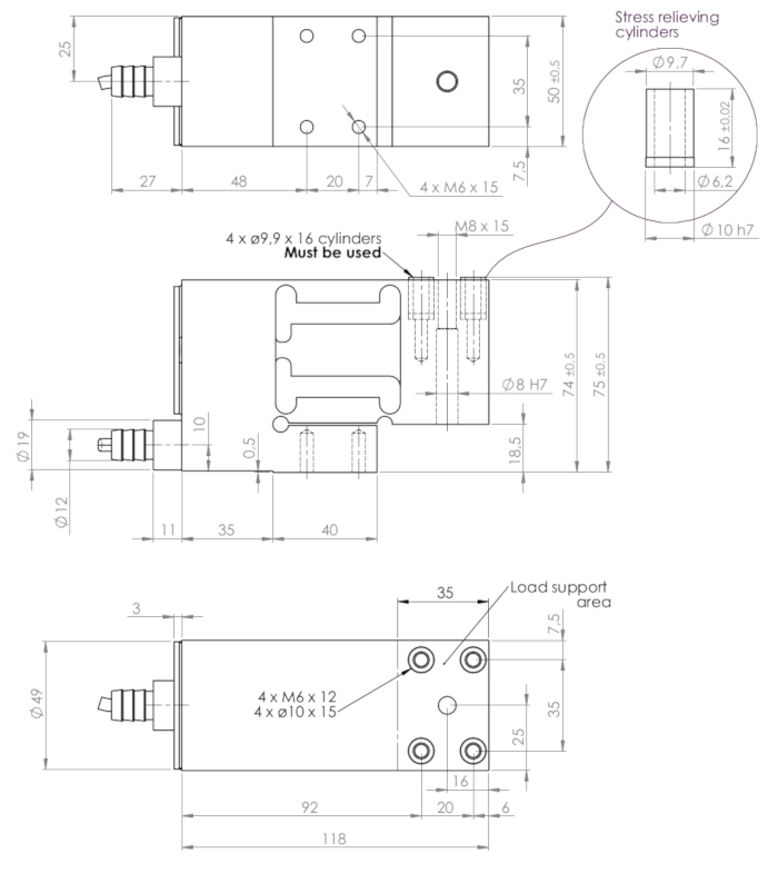 Eilersen Electric Digital Systems A/S - 無料のCADモデル - Single Point Load ...