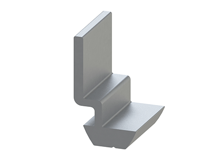 Lisse (Barre de 2 m) - Rainure 8 mm - Al - M6