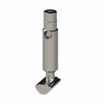 Fixation automatique - 5 mm - Inox