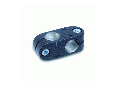 GN 131.2 - Two-way connecting clamps - for linear actuators, aluminium