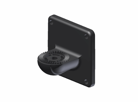 TCC-PB-S - Mounting base for hinged joints - Without teeth