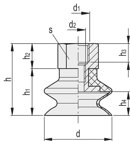 Dimensioned drawing