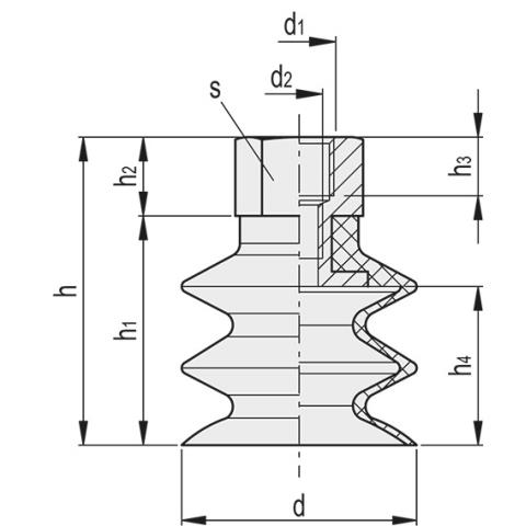 Dimensioned drawing