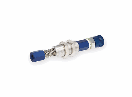 VPH-F - Micro vacuum cup spring suspensions - Female threaded connection and straight quick fitting