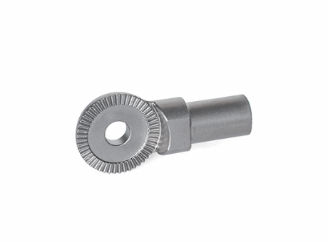 GN 187.5-A-NI - Toothed clamping elements - Unthreaded stud (for welding)