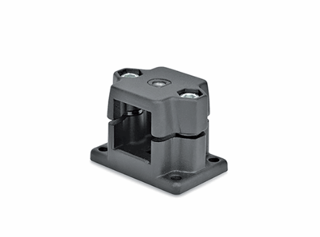 GN 147.7-G - Connecting clamps with base - With threaded hole
