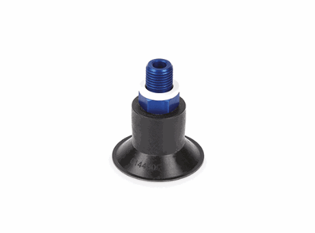 VVA-44-T - Flat vacuum cups with shank - with support