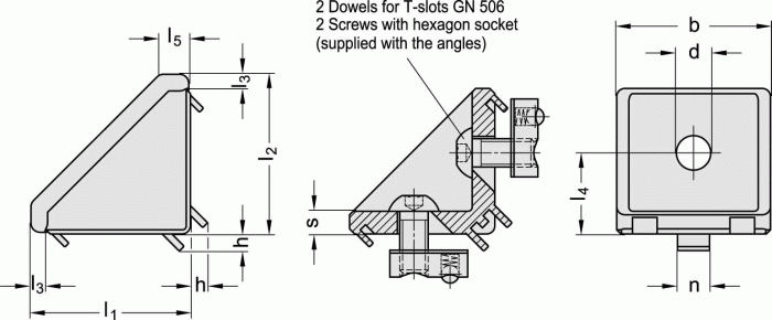 Dimensioned drawing