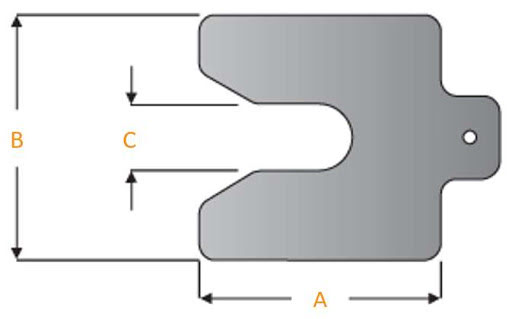 Empiro AB - Free CAD models - Solid shims 10 pack 50x50 - TraceParts