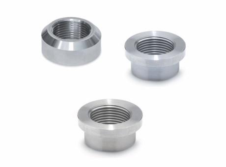 31-167 ECROU À SOUDER ACIER OU INOX, À PAS FIN OU GAZ