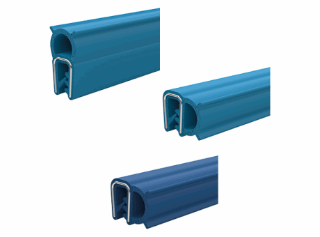 19-185 JOINT D'ÉTANCHÉITÉ, À CLIPSER, NBR OU SILICONE MVQ, BLEU