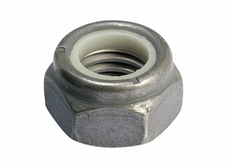 43430ZNNI ECROU HEXAGONAL AUTOFREINÉ À ANNEAU NON MÉTALLIQUE TYPE T08