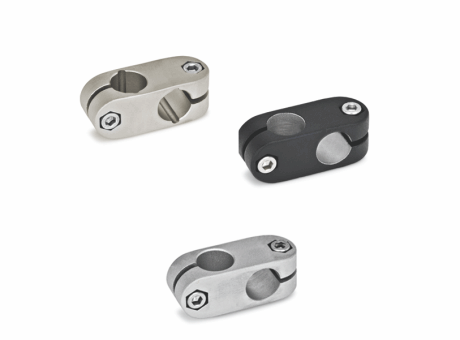 92-01 CONNECTEUR DE TUBE EN CROIX PETIT MODÈLE, ALUMINIUM OU INOX