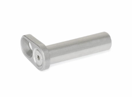 32-192 AXE AVEC RONDELLE À TROU OBLONG, INOX