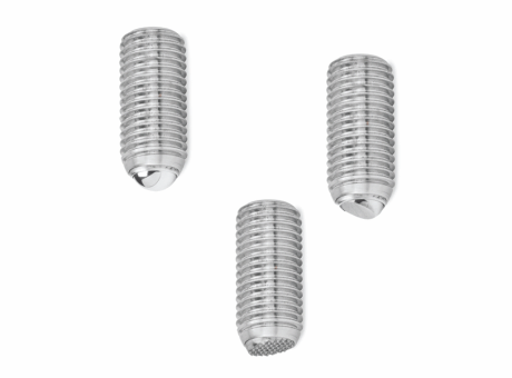 31-44 VIS À BILLE ORIENTABLE SANS TÊTE, INOX