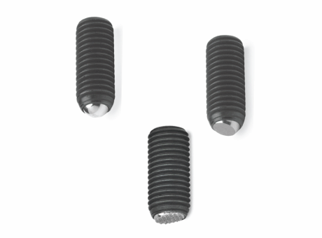 31-44 VIS À BILLE ORIENTABLE SANS TÊTE, ACIER