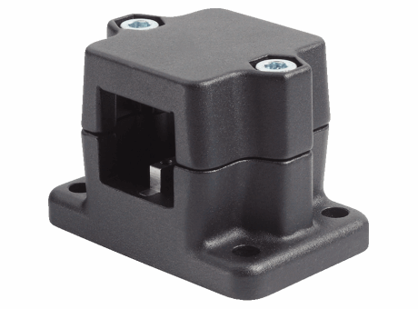 93-40 SUPPORT POUR TUBE ALUMINIUM, POUR UNITÉ LINÉAIRE