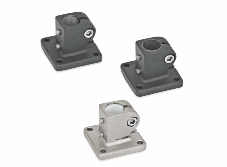 93-23 SUPPORT POUR TUBE ALUMINIUM OU INOX, POUR UNITÉ LINÉAIRE