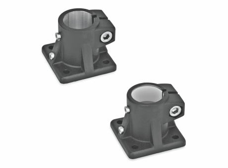93-22 SUPPORT POUR TUBE ALUMINIUM, POUR UNITÉ LINÉAIRE