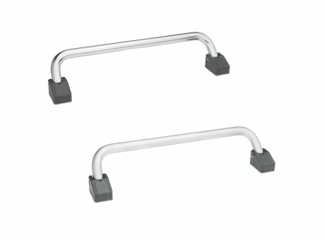 11-46 POIGNÉE RABATTABLE ACIER OU INOX AVEC PATTE DE FIXATION