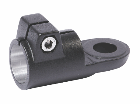 92-141 CONNECTEUR DE TUBE AVEC SUPPORT POUR CAPTEUR, ALUMINIUM