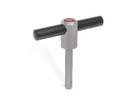 32-159 BROCHE À BILLES DE LEVAGE À POIGNÉE EN T, INOX