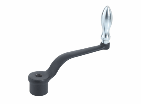 12-03 Angled crank cast-iron