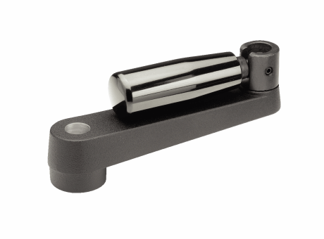 12-08 Crank handle with retractable handle aluminium