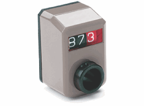 17-71 INDICATEUR DE POSITION DIGITAL À 3 CHIFFRES, AVEC INSERT ACIER OU INOX