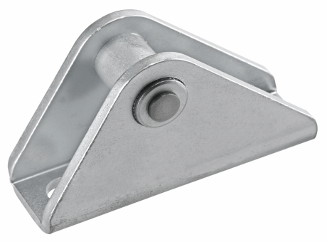 26-55 PATTE D'ACCROCHAGE MINCE, ACIER OU INOX
