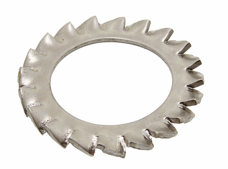 72001 SERRATED LOCK WASHER AZ TYPE EXTERNAL TEETH NFE 27624 - ZINC PLATED 400 HSST