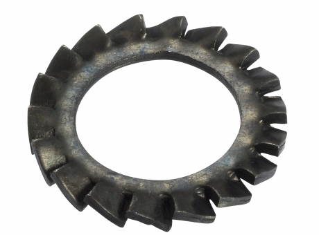 72030 SERRATED LOCK WASHER AZ TYPE EXTERNAL TEETH DIN 6798 A - PLAIN