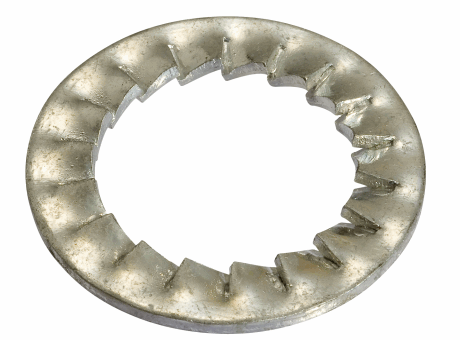 72101 SERRATED LOCK WASHER JZ TYPE INTERNAL TEETH NFE 27625 - ZINC PLATED 400 HSST