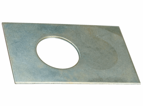 75001 RECTANGULAR TAP WASHER  NFE 25540 - ZINC PLATED