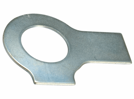 75201 LONG TAP AND WING WASHER DIN 463 - ZINC PLATED