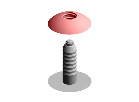 Snap-Together Rivets