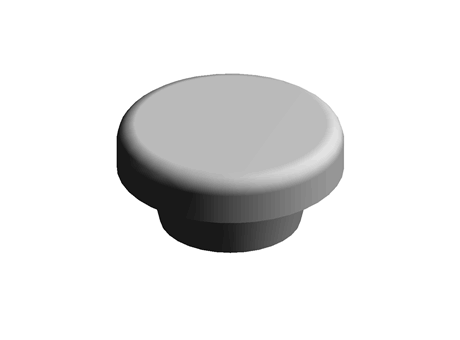 Body Plug 16.0 mm (DIA) 0.8 mm 2.0 mm TPE