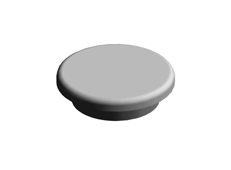 Body Plug 30.0 mm (DIA) 0.8 mm 2.0 mm TPR