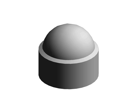 Bolt Protection Cap M12;1/2 18.8 mm PE-LD Grey