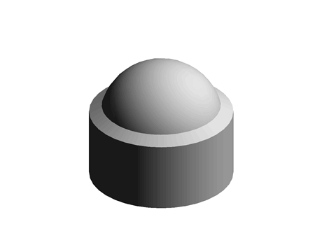 Bolt Protection Cap M18 26.8 mm PE-LD Black