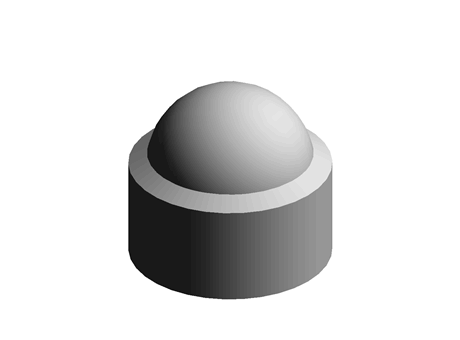 Bolt Protection Cap M20 29.8 mm PE-LD Black