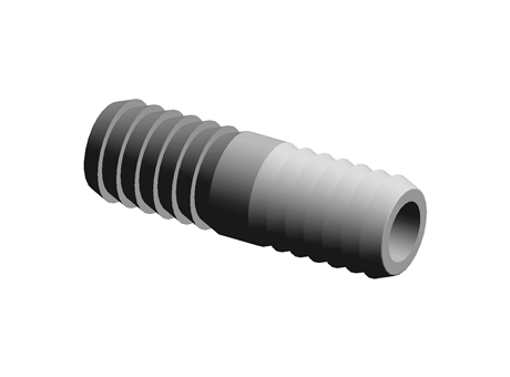 Push Fitting Tee 15.5 mm HDPE Natural