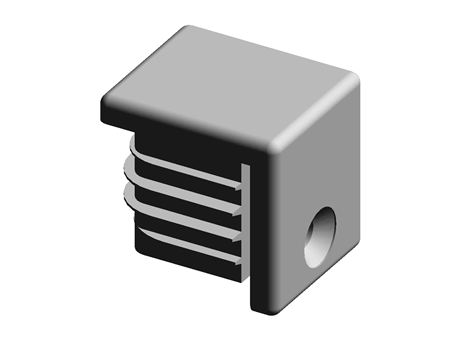 Push-In Glide   LDPE Black