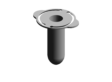 Quick-Fit Connector Plug 11.8 mm SAE J2044 12 PE-LD Yellow