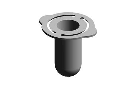 Quick-Fit Connector Plug 15.8 mm SAE J2044 ⅝ PE-LD Yellow