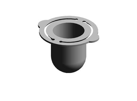 Quick-Fit Connector Plug 24.0 mm SAE J2044 24 PE-LD Yellow